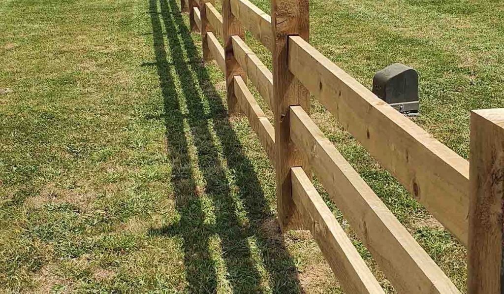 Post and Rail Fencing